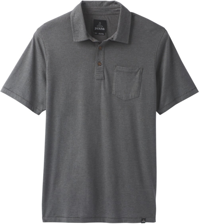 Prana Polo Prana Polo Farbe / color: charcoal heather ()