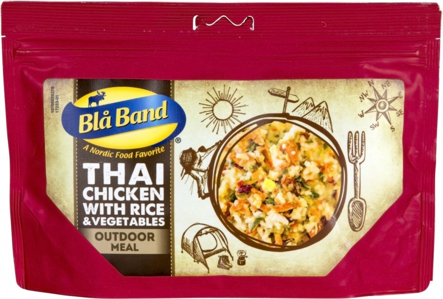 Bla Band Thai-Hähnchen mit Reis und Gemüse Bla Band Thai-Hähnchen mit Reis und Gemüse Thai-Hähnchen mit Reis und Gemüse ()