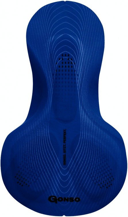 Sitzpolster blau / Seat pad blue