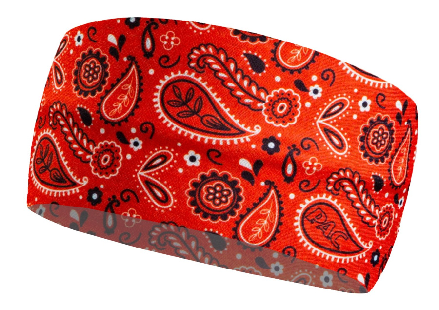 P.A.C. PAC Ocean Upcycling Headband P.A.C. PAC Ocean Upcycling Headband Farbe / color: red paisley ()