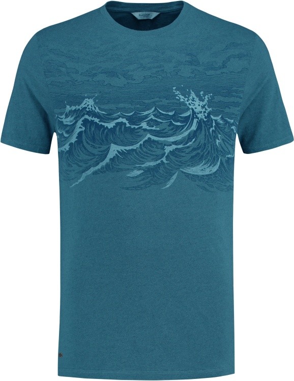 Blue Loop Originals Pure Waves T-Shirt Blue Loop Originals Pure Waves T-Shirt Farbe / color: petrol ()