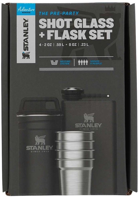Stanley Adventure Shot & Flask Gift Set Stanley Adventure Shot & Flask Gift Set Farbe / color: schwarz ()