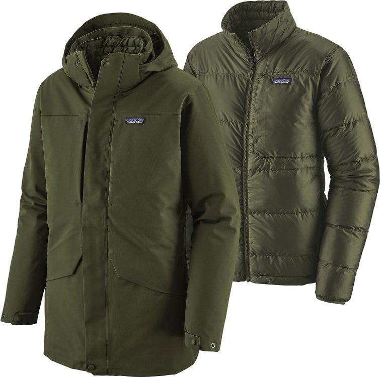 Patagonia Mens Tres 3-in-1 Parka Patagonia Mens Tres 3-in-1 Parka Farbe / color: kelp forest ()