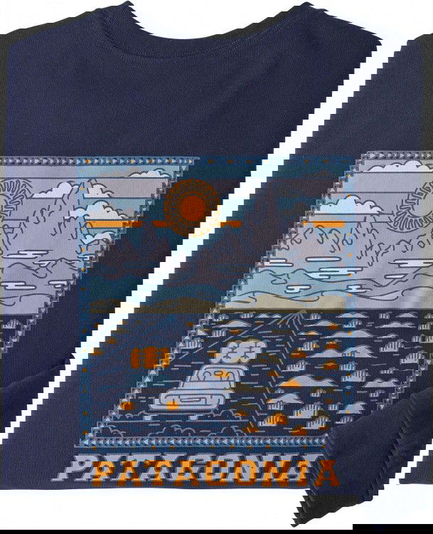 Patagonia Mens LS Summit Road Resposibili-Tee Patagonia Mens LS Summit Road Resposibili-Tee Farbe / color: classic navy () Patagonia Mens LS Summit Road Resposibili-Tee Patagonia Mens LS Summit Road Resposibili-Tee Farbe / color: classic navy ()