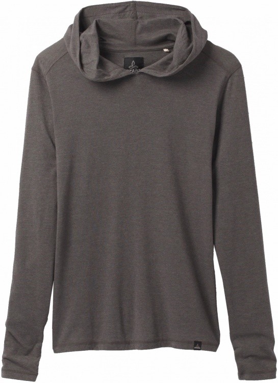 Prana Hooded T-Shirt Prana Hooded T-Shirt Farbe / color: charcoal heather ()
