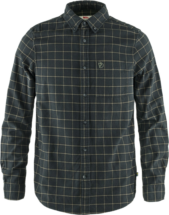 Fjällräven Övik Flannel Shirt Fjällräven Övik Flannel Shirt Farbe / color: dark grey ()