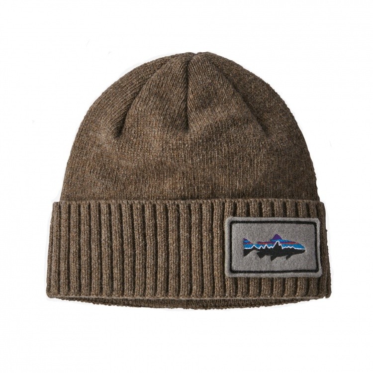 Patagonia Brodeo Beanie Patagonia Brodeo Beanie Farbe / color: fitz roy trout patch ash tan ()