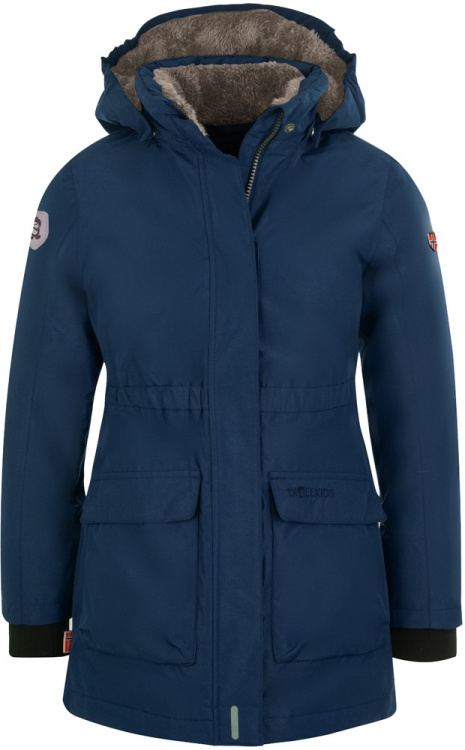 Trollkids Girls Alesund Coat Trollkids Girls Alesund Coat Farbe / color: navy ()