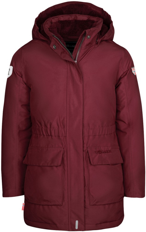 Trollkids Girls Alesund Coat Trollkids Girls Alesund Coat Farbe / color: maroon red ()