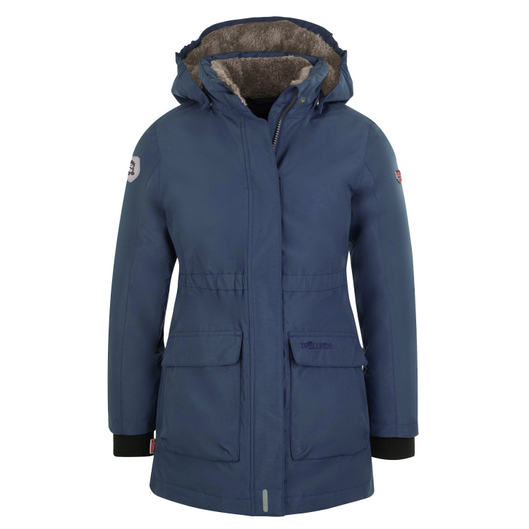 Trollkids Girls Alesund Coat Trollkids Girls Alesund Coat Farbe / color: mystic blue ()