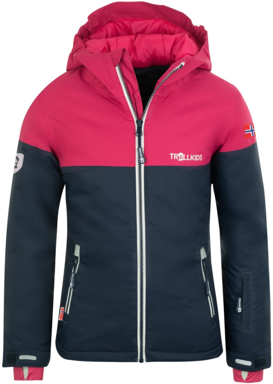 Trollkids Girls Hallingdal Jacket Trollkids Girls Hallingdal Jacket Farbe / color: navy/pink/white ()