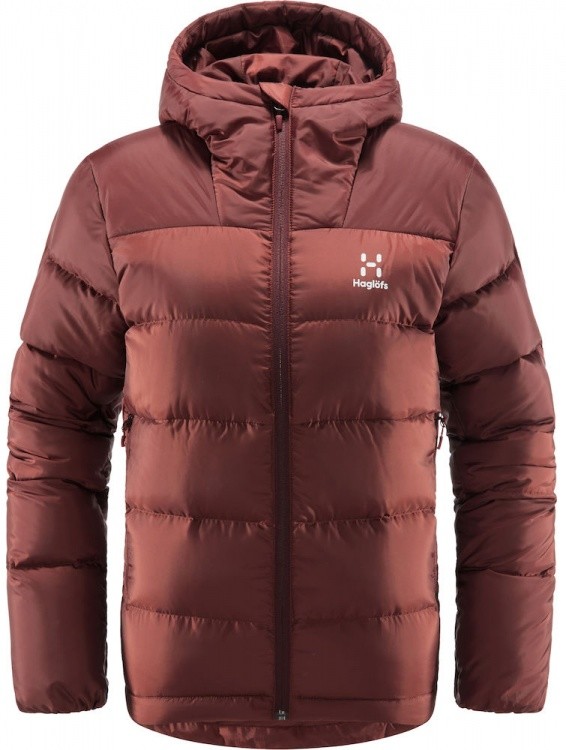 Haglöfs Bield Down Hood Women Haglöfs Bield Down Hood Women Farbe / color: maroon red ()