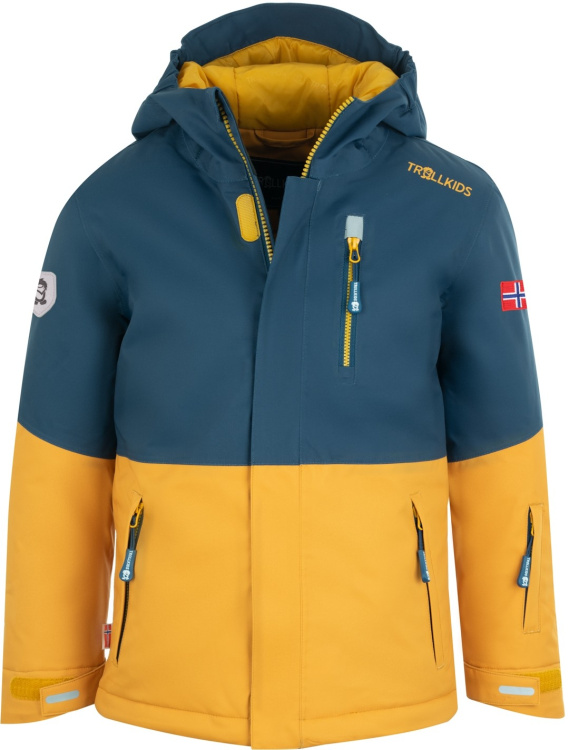 Trollkids Kids Hallingdal Jacket Trollkids Kids Hallingdal Jacket Farbe / color: mystic blue/golden yellow ()