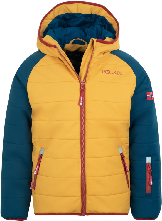 Trollkids Kids Hafjell Snow Jacket Pro Trollkids Kids Hafjell Snow Jacket Pro Farbe / color: mystic blue/golden yellow/rusty red ()