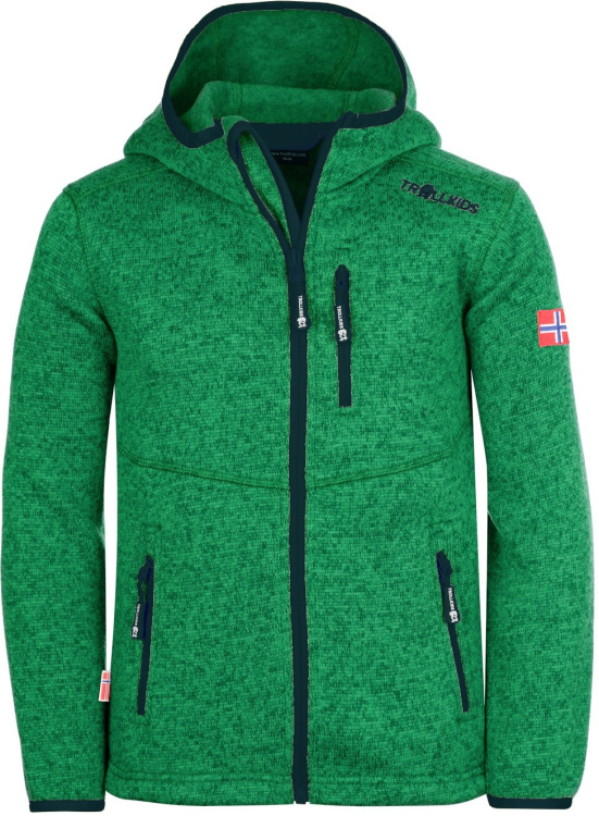 Trollkids Kids Jondalen Jacket XT Trollkids Kids Jondalen Jacket XT Farbe / color: pepper green/navy ()