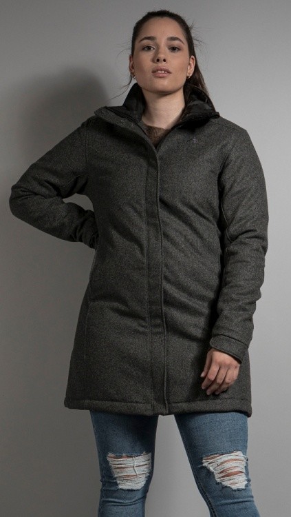 Tatonka Vejr Womens Coat Tatonka Vejr Womens Coat Farbe / color: pebble grey ()