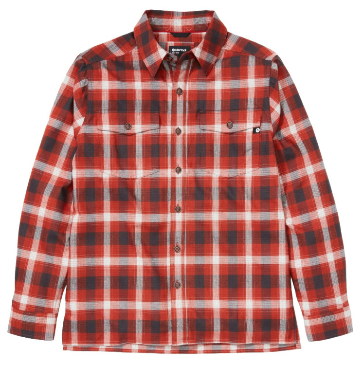 Marmot Movatn Heavyweight Flannel LS Marmot Movatn Heavyweight Flannel LS Farbe / color: picante ()