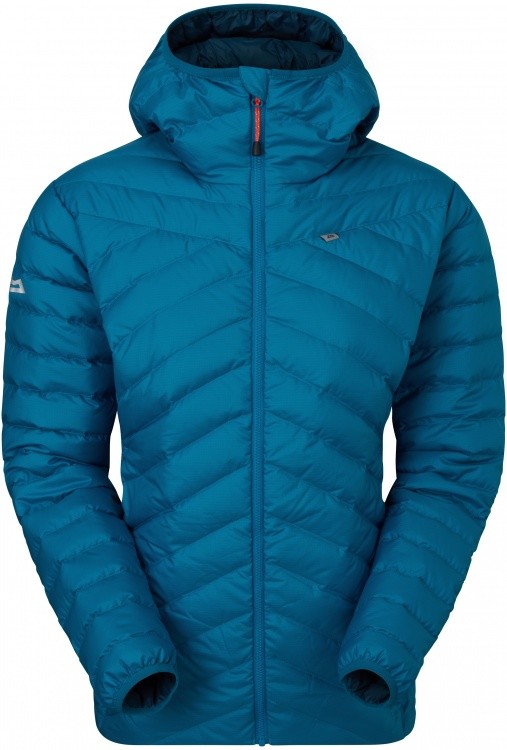 Mountain Equipment Earthrise Hooded Womens Jacket Mountain Equipment Earthrise Hooded Womens Jacket Farbe / color: mykonos blue ()