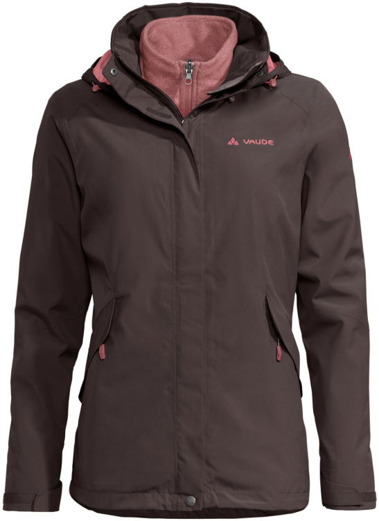 VAUDE Womens Rosemoor 3in1 Jacket VAUDE Womens Rosemoor 3in1 Jacket Farbe / color: pecan brown () VAUDE Womens Rosemoor 3in1 Jacket VAUDE Womens Rosemoor 3in1 Jacket Farbe / color: pecan brown ()