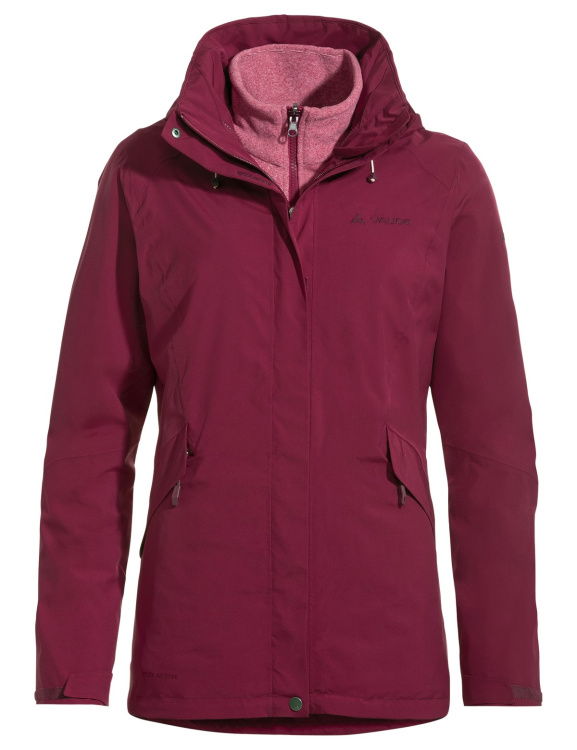 VAUDE Womens Rosemoor 3in1 Jacket VAUDE Womens Rosemoor 3in1 Jacket Farbe / color: passion fruit () VAUDE Womens Rosemoor 3in1 Jacket VAUDE Womens Rosemoor 3in1 Jacket Farbe / color: passion fruit ()