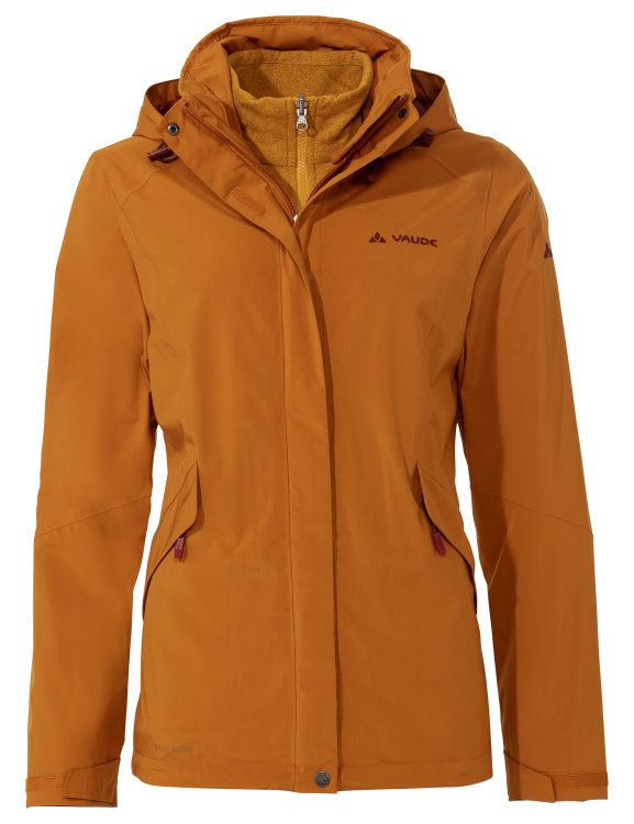 VAUDE Womens Rosemoor 3in1 Jacket VAUDE Womens Rosemoor 3in1 Jacket Farbe / color: silt brown ()