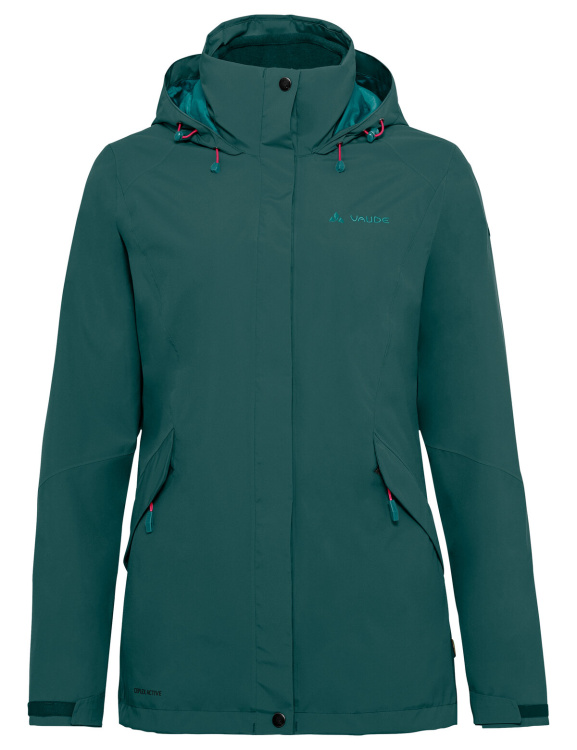 VAUDE Womens Rosemoor 3in1 Jacket VAUDE Womens Rosemoor 3in1 Jacket Farbe / color: mallard green ()