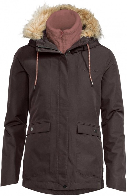 VAUDE Womens Kilia 3in1 Jacket II VAUDE Womens Kilia 3in1 Jacket II Farbe / color: pecan brown ()