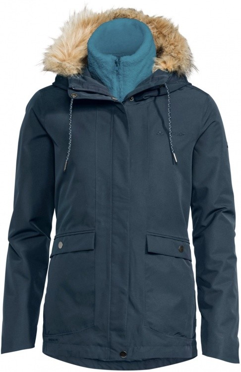 VAUDE Womens Kilia 3in1 Jacket II VAUDE Womens Kilia 3in1 Jacket II Farbe / color: steelblue ()