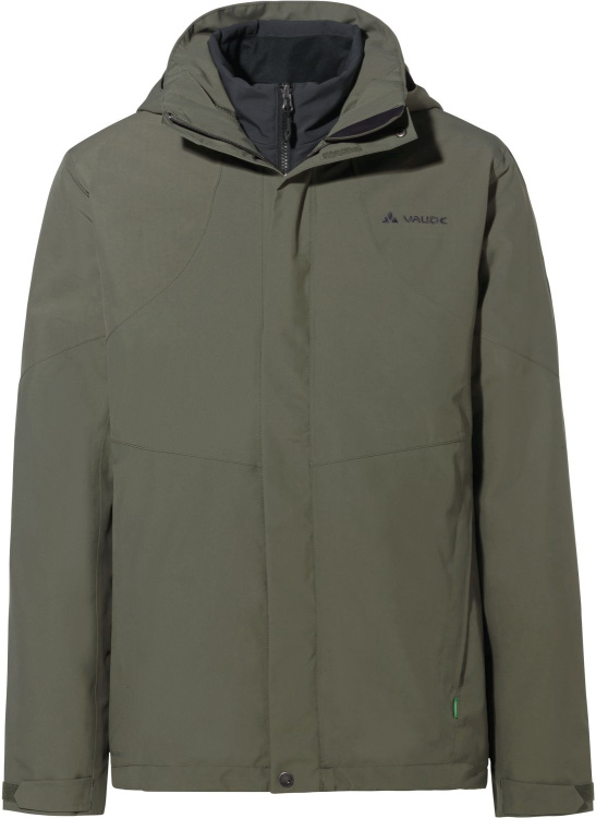 VAUDE Mens Caserina 3in1 Jacket II VAUDE Mens Caserina 3in1 Jacket II Farbe / color: khaki/black ()