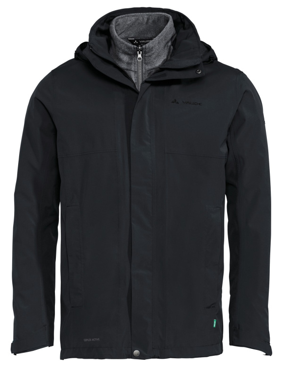 VAUDE Mens Rosemoor 3in1 Jacket VAUDE Mens Rosemoor 3in1 Jacket Farbe / color: black ()