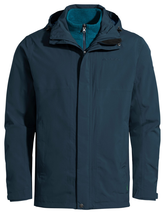 VAUDE Mens Rosemoor 3in1 Jacket VAUDE Mens Rosemoor 3in1 Jacket Farbe / color: dark sea ()