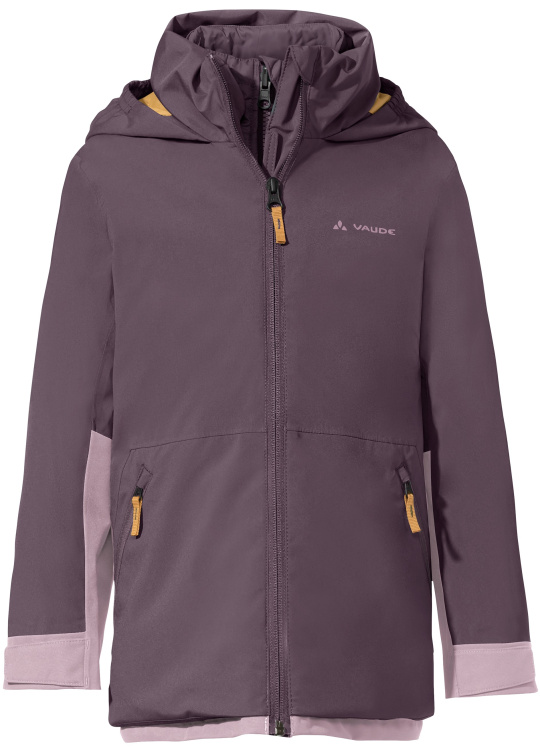 VAUDE Kids Casarea 3in1 Jacket II VAUDE Kids Casarea 3in1 Jacket II Farbe / color: blackberry ()