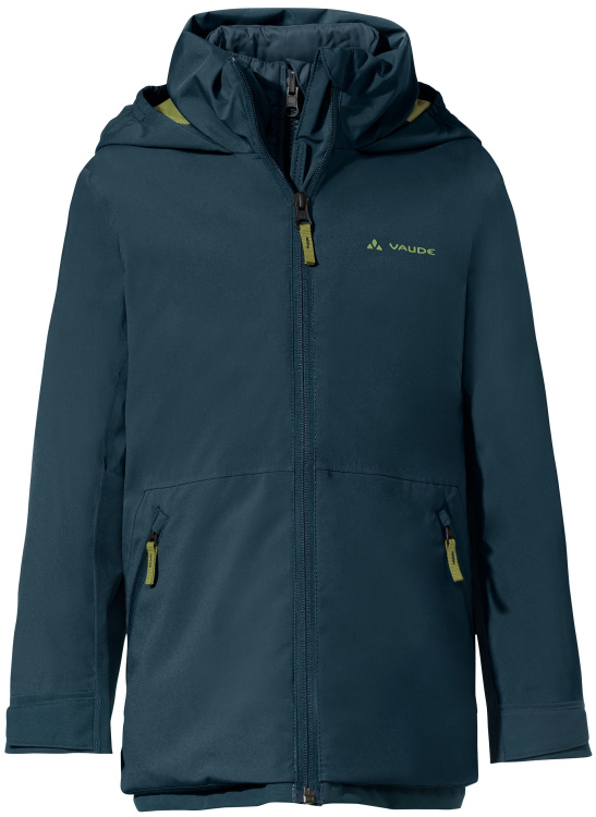 VAUDE Kids Casarea 3in1 Jacket II VAUDE Kids Casarea 3in1 Jacket II Farbe / color: dark sea/avocado ()