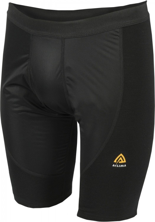 Aclima Warmwool Long Shorts With Windwool Aclima Warmwool Long Shorts With Windwool Farbe / color: jet black ()