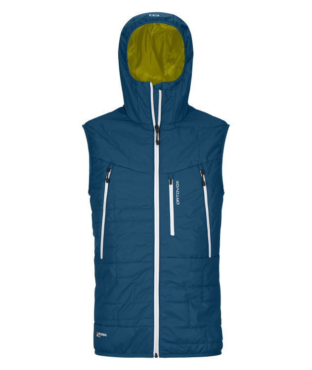 Ortovox Swisswool Piz Boe Vest Men Ortovox Swisswool Piz Boe Vest Men Farbe / color: petrol blue ()