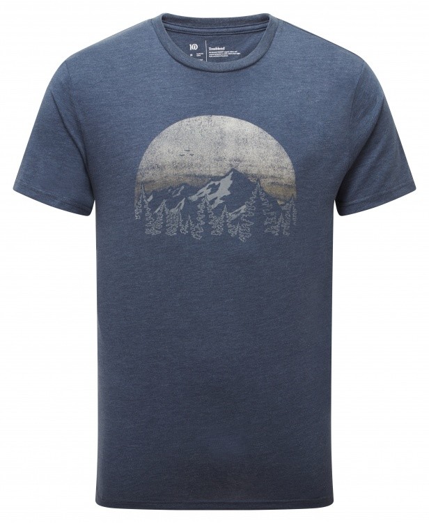 Tentree Vintage Sunset Classic T-Shirt Tentree Vintage Sunset Classic T-Shirt Farbe / color: dress blue heather ()