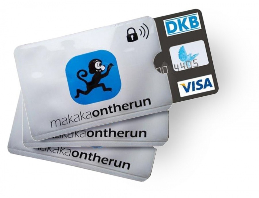 MakakaOnTheRun RFID Kartenschutzhülle 3er-Pack MakakaOnTheRun RFID Kartenschutzhülle 3er-Pack Detail ()