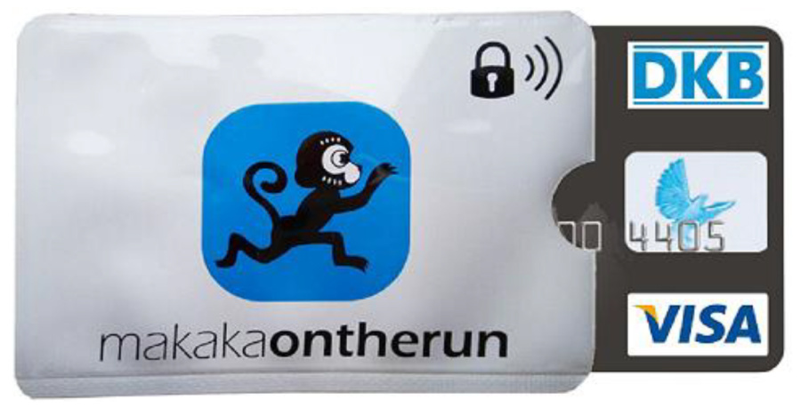 MakakaOnTheRun RFID Kartenschutzhülle Set MakakaOnTheRun RFID Kartenschutzhülle Set  ()