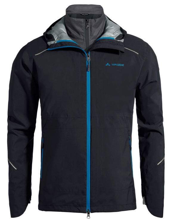 VAUDE Mens Yaras 3in1 Jacket VAUDE Mens Yaras 3in1 Jacket Farbe / color: black () VAUDE Mens Yaras 3in1 Jacket VAUDE Mens Yaras 3in1 Jacket Farbe / color: black ()