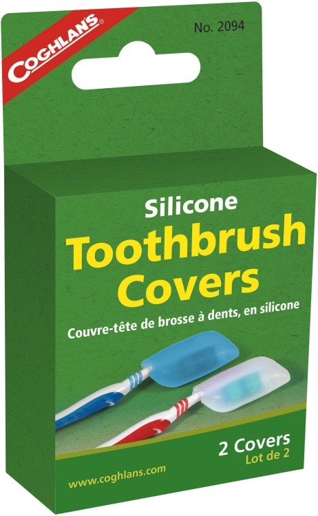 Coghlans Silicone Toothbrush Covers, 2 pieces Coghlans Silicone Toothbrush Covers, 2 pieces Coghlans Silikon Zahnbürsten-Schutzkappen ()