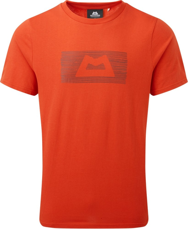 Mountain Equipment King Line Tee Mountain Equipment King Line Tee Farbe / color: paprika ()