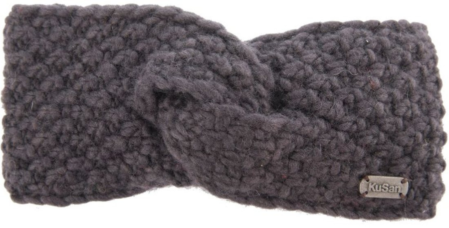 KuSan Moss Yarn Headband KuSan Moss Yarn Headband Farbe / color: charcoal ()