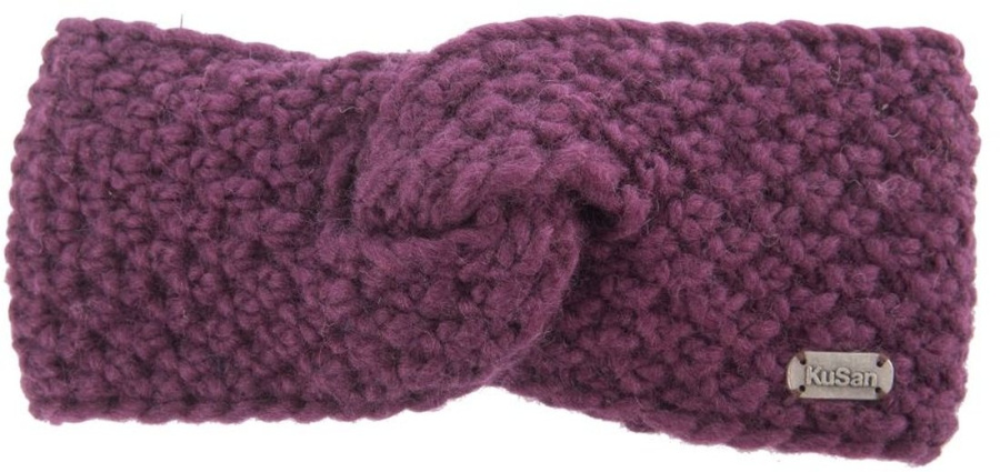 KuSan Moss Yarn Headband KuSan Moss Yarn Headband Farbe / color: purple ()
