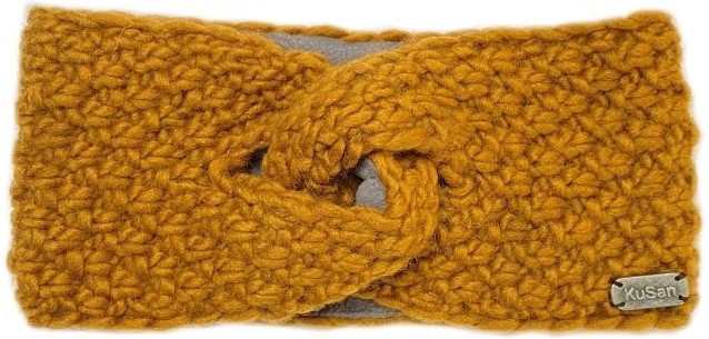 KuSan Moss Yarn Headband KuSan Moss Yarn Headband Farbe / color: caramel ()