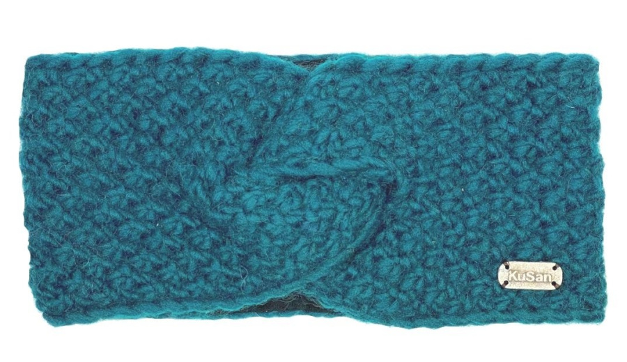 KuSan Moss Yarn Headband KuSan Moss Yarn Headband Farbe / color: teal ()