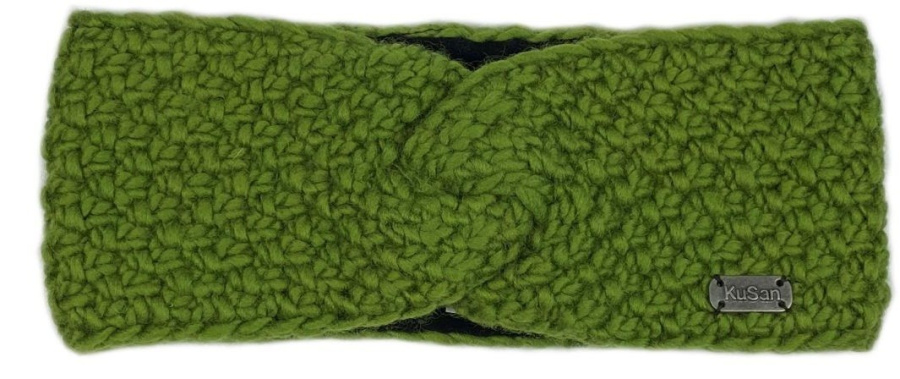 KuSan Moss Yarn Headband KuSan Moss Yarn Headband Farbe / color: green ()