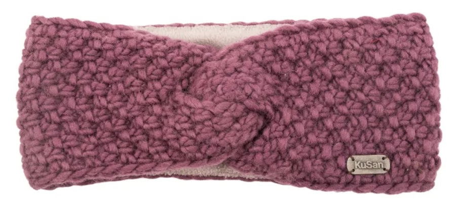 KuSan Moss Yarn Headband KuSan Moss Yarn Headband Farbe / color: damson ()