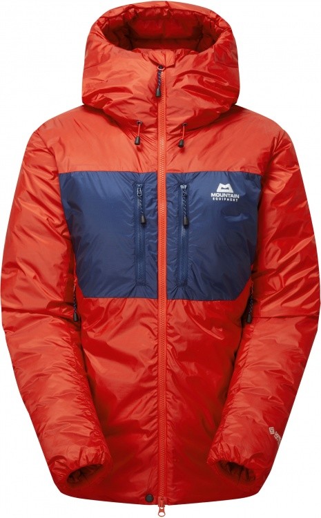 Mountain Equipment Kryos Womens Jacket Mountain Equipment Kryos Womens Jacket Farbe / color: chili red/medival blue ()