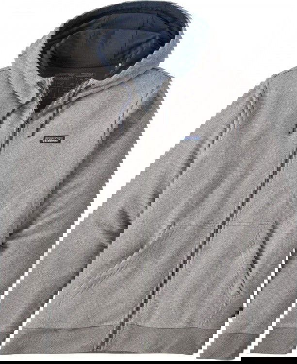 Patagonia Mens P-6 Label French Terry Full-Zip Hoody Patagonia Mens P-6 Label French Terry Full-Zip Hoody Farbe / color: feather grey () Patagonia Mens P-6 Label French Terry Full-Zip Hoody Patagonia Mens P-6 Label French Terry Full-Zip Hoody Farbe / color: feather grey ()