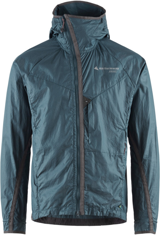 Klättermusen Ansur Hooded Wind Jacket Klättermusen Ansur Hooded Wind Jacket Farbe / color: midnight blue ()